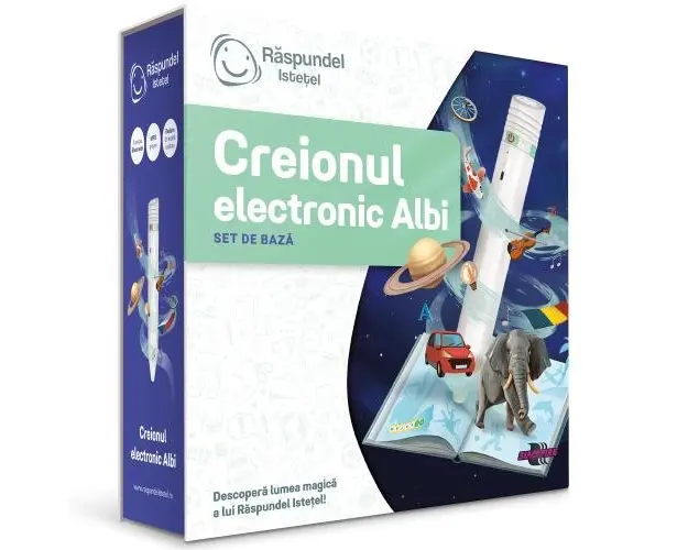 Creion electronic interactiv Raspundel Istetel Albi 2.0