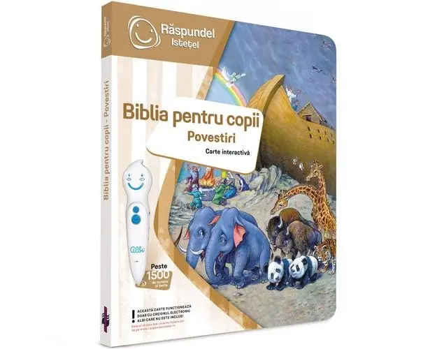 Carte Raspundel Istetel - Biblia pentru copii, Povestiri