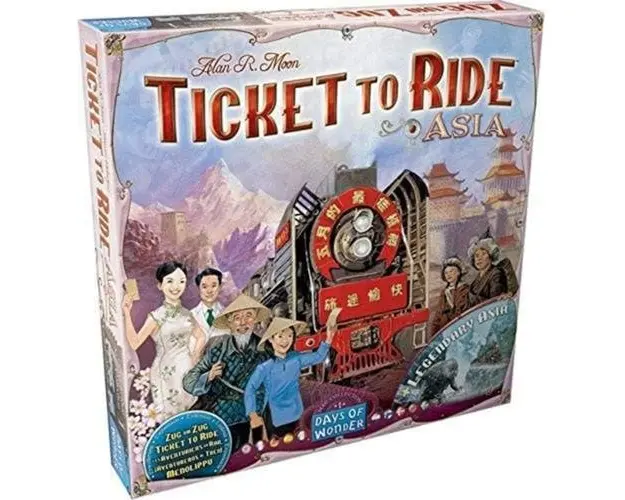 Joc Asmodee - Ticket to Ride Asia