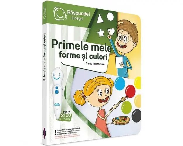 Carte Raspundel Istetel - Primele mele forme si culori