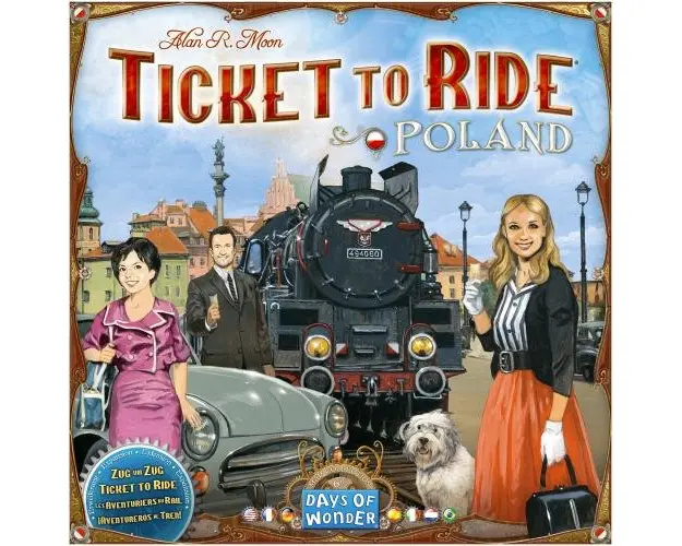 Extensie Asmodee - Ticket to Ride, Map Collection, Poland, lb. engleza