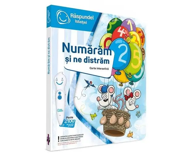 Carte Raspundel Istetel - Numaram si ne distram