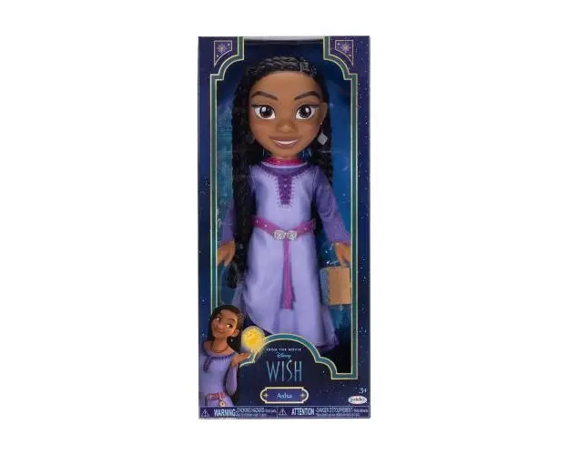 Papusa Disney Wish Asha, 38 cm