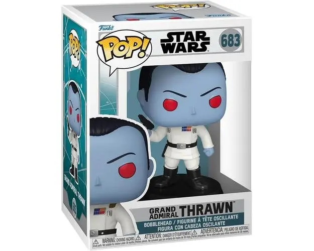 Figurina Funko POP! Star Wars Grand Admiral Thrawn, 9.5 cm