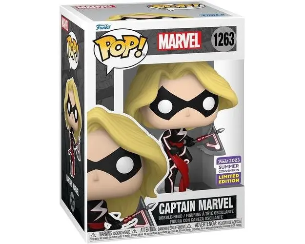 Figurina Funko POP! Marvel: Captain Marvel Limited Edition, 16 cm
