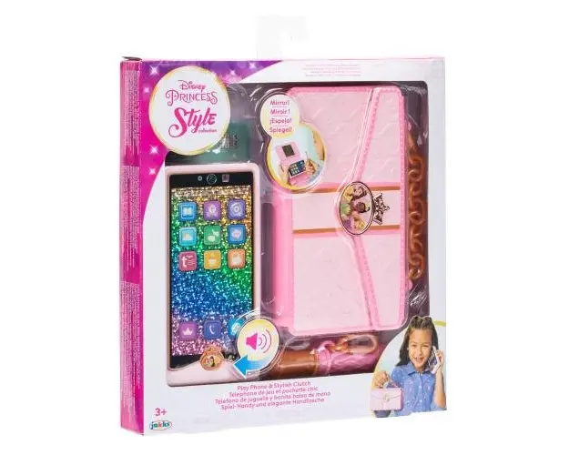 Set de joaca Disney Princess - Gentuta, telefon si accesorii