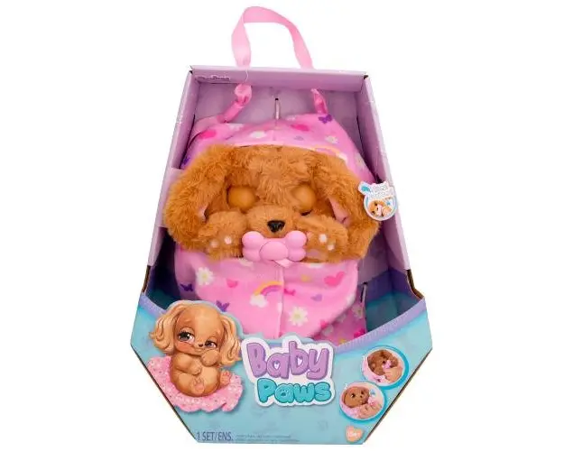 Jucarie interactiva Baby Paws Cocker, 20 cm