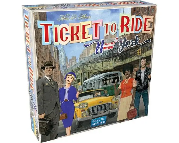 Joc Asmodee - Ticket to Ride New York, lb. engleza