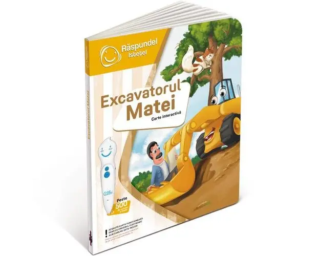 Carte Raspundel Istetel - Excavatorul Matei