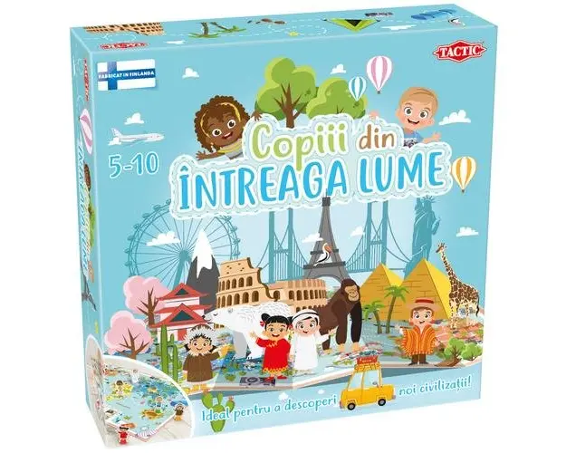 Joc educativ Tactic - Copii din intreaga lume