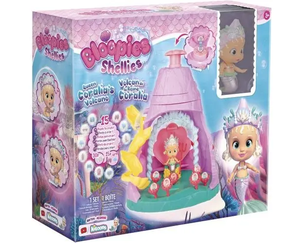 Set de joaca Bloopies -Shellies, Vulcanul reginei