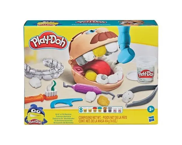 Set de joaca Play-Doh Drill'N Fill Dentist
