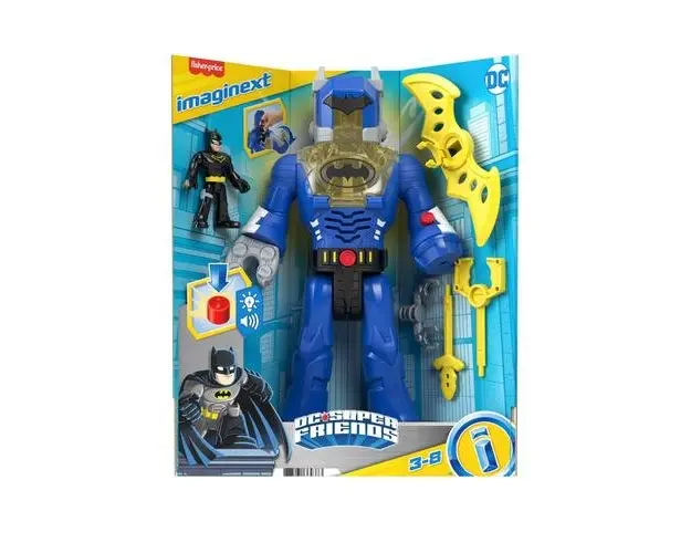 Figurina Fisher Price Imaginext Dc Super Friends Batman, 30 cm