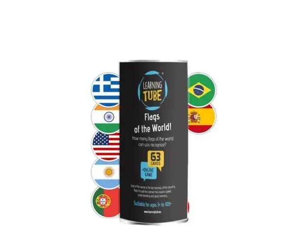Joc Learning Tube® - Steagurile lumii