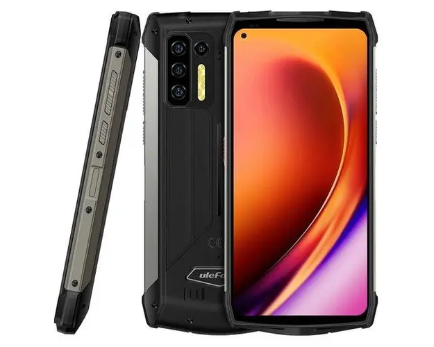 Telefon Mobil Ulefone Power Armor 13, Procesor MediaTek Helio G95 Octa-Core, IPS 6.81inch, 8GB RAM, 128GB Flash, Camera Quad 48+8+2+2MP, Wi-Fi, 4G, Dual Sim, Android (Negru)