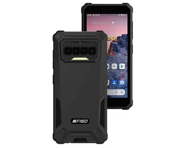 Telefon Mobil F150 H2022, Procesor MediaTek MTK6761, Quad-Core, HD+ 5.5inch, 4GB RAM, 32GB Flash, Camera 13 MP, Wi-Fi, 4G, Dual Sim, Android (Negru)