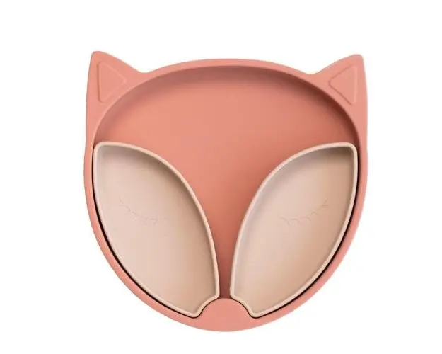 Farfurie diversificare din silicon - Vulpita