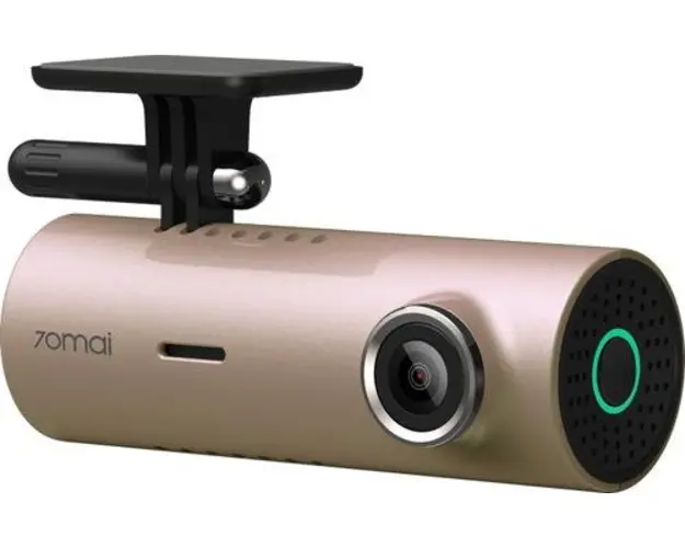 Camera auto 70mai M300, Unghi filmare 140, 1296P HD, WDR, 3 MP, Microfon, Wifi (Auriu)