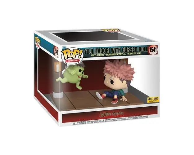Figurina Funko Pop! Moment Jujutsu Kaisen: Yuji Itadori with Cursed Doll