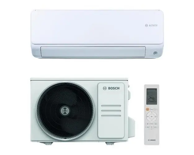 Aparat de aer conditionat Bosch Climate 6000i, 18000 BTU, Clasa A+++/A+, Ionizare, Follow Me, ECO, Turbo, I-clean (Alb)