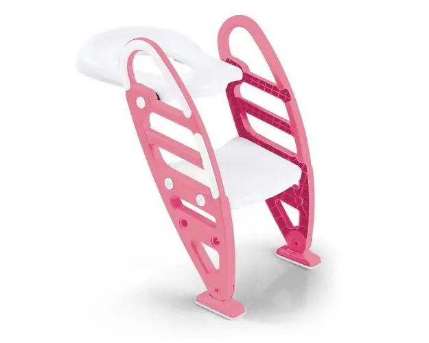 Reductor pentru toaleta cu scarita - Roz