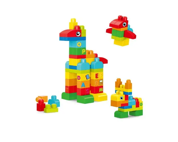 Set de constructie STEAM - Animalute (62 piese)