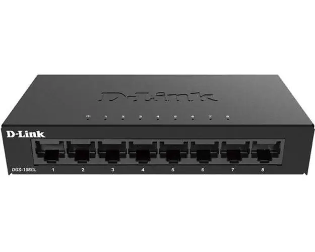 Switch D-Link DGS-108GL, Gigabit, 8 Porturi