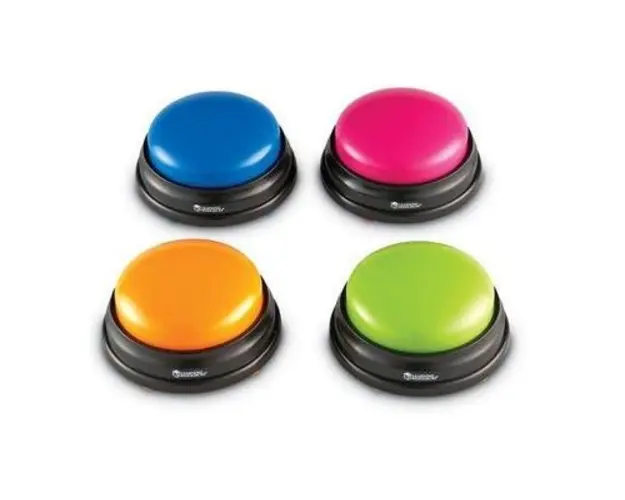 Buzzers (cu sunete pentru raspuns) - set 4 buc