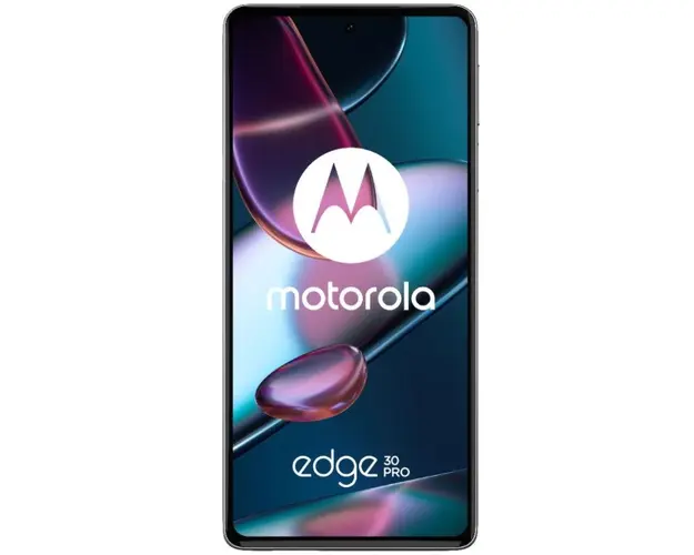 Telefon Mobil Motorola Edge 30 Pro, Procesor Qualcomm SM8450 Snapdragon 8 Gen 1, Ecran OLED 6.7inch, 12GB RAM, 256GB Flash, Camera Tripla 50 + 50 + 2 MP, Wi-Fi, 5G, Dual sim, Android (Alb)