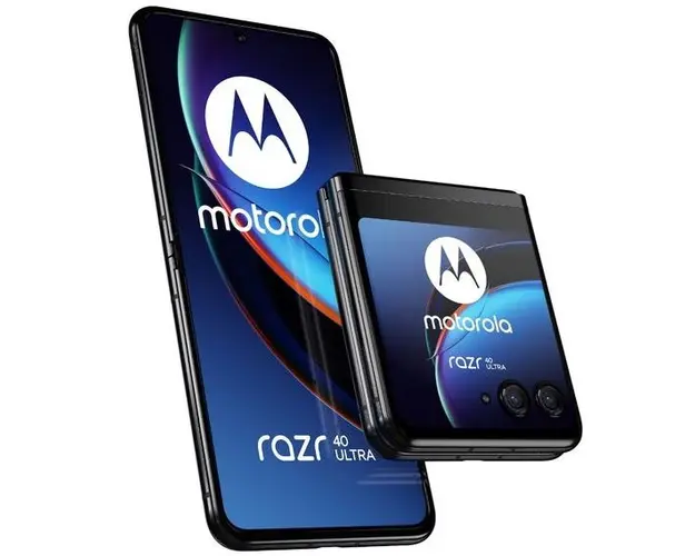 Telefon Mobil Motorola Razr 40 Ultra, Procesor Qualcomm SM8475 Snapdragon 8+ Gen 1, Octa-Core, Foldable LTPO AMOLED Capacitive touchscreen 6.9inch, 8GB RAM, 256GB Flash, Camera Duala 12 + 13 MP, 5G, Wi-Fi, Dual SIM, Android (Negru)