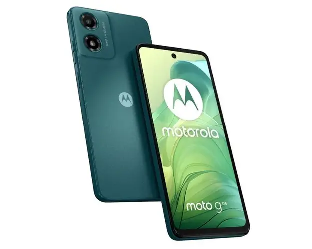 Telefon Mobil Motorola Moto G04, Procesor Unisoc T606 Octa-Core, IPS LCD touchscreen 6.56inch, 4GB RAM, 128GB Flash, Camera 16 MP, Wi-Fi, 4G, Dual Sim, Android (Verde)