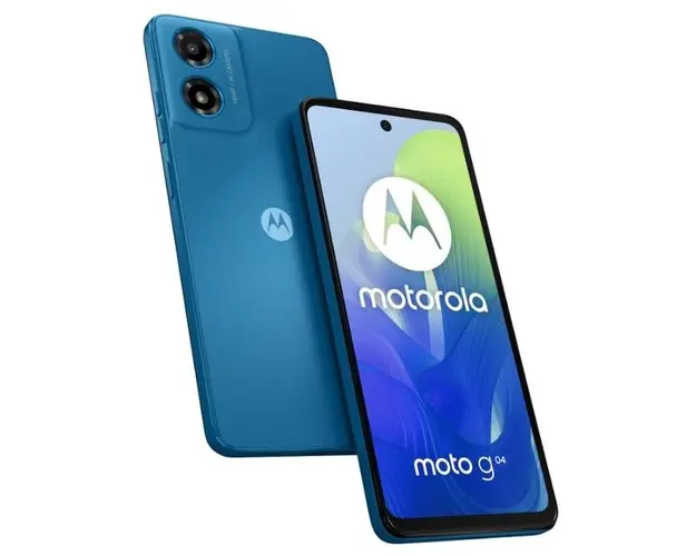 Telefon Mobil Motorola Moto G04, Procesor Unisoc T606 Octa-Core, IPS LCD touchscreen 6.56inch, 4GB RAM, 128GB Flash, Camera 16 MP, Wi-Fi, 4G, Dual Sim, Android (Albastru)