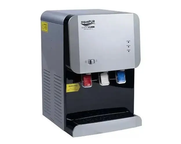 Dozator de apa pentru birou Valrom aquaPUR S3HNC, 4-30 C, 220 V (Gri)
