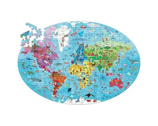 Puzzle si Carte Sassi Cunoaste si exploreaza, Planeta Pamant in limba Romana