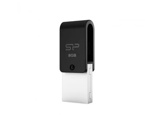 Stick USB Silicon Power Mobile X21, 8GB, USB 2.0