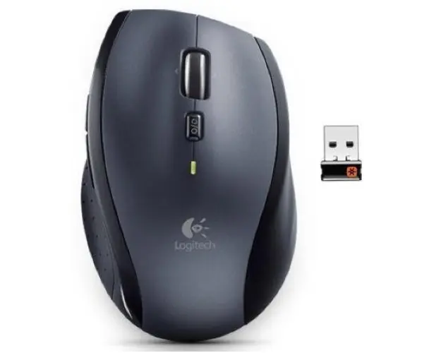Mouse Wireless Logitech Marathon M705, USB, 1000 DPI (Negru)