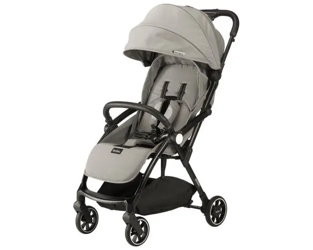 Carucior Leclerc Magic Fold Plus Grey, 0 luni - 5 ani, husa de ploaie si geanta de transport incluse