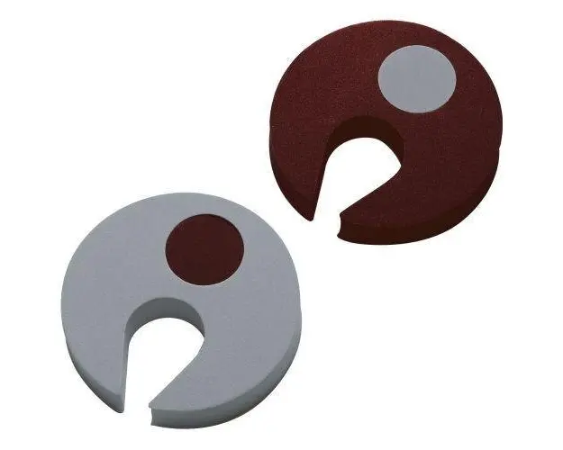 Set 3 buc protectie usa - Home Design - Maro-Gri