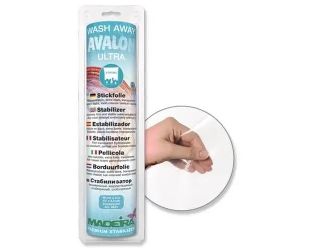 Insertie broderie hidrosolubila Avalon Ultra, 0.3 x 3m, Madeira 9441