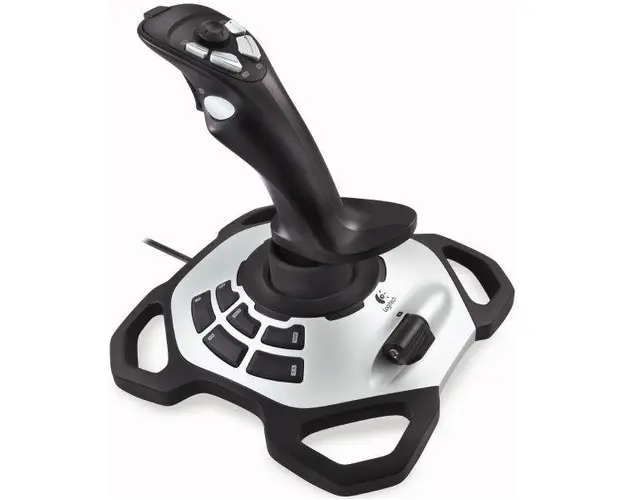 Joystick Logitech Extreme 3D Pro (Compatibil cu Windows si Mac)