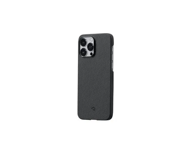 Husa Pitaka MagEZ 3 Aramida 600D, MagSafe iPhone 14 Pro Max (Negru)