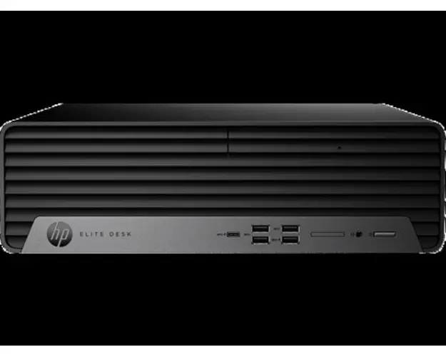 Calculator Sistem PC HP Elite SFF 800 G9 99A13ET, Procesor Intel Core i7-14700, 16 cores, up to 5.4GHz, 33MB, 16GB DDR5, 512GB SSD, Wi-Fi 7, Bluetooth 5.4, DVD-Writer, Intel UHD Graphics, Windows 11 Pro (Negru)
