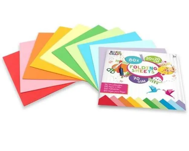 Hartie origami Grafix 20 x 20 cm, 80 file