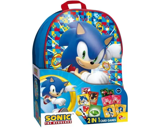 Colectie de jocuri in ghiozdanel Lisciani Sonic