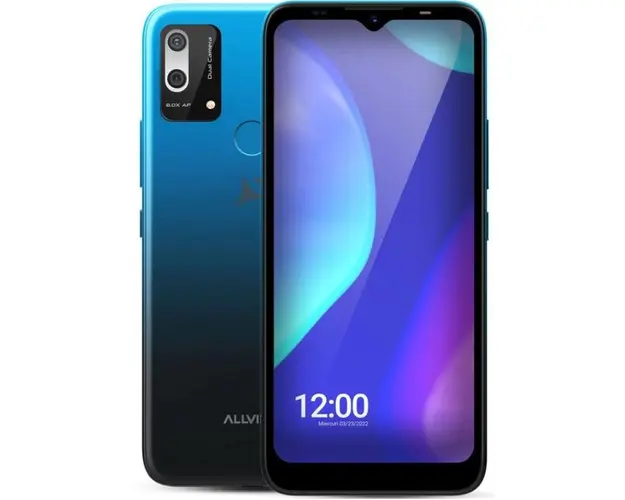 Telefon Mobil Allview A30 Max, Procesor ARM Cortex-A7, Ecran IPS 6.52inch, 1GB RAM, 32GB Flash, Camera Duala 8MP + CIF, Wi-Fi, 3G, Dual Sim, Android (Albastru)
