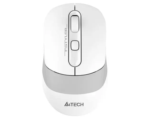 Mouse optic wireless A4TECH FG10, 2000 dpi, USB (Alb)
