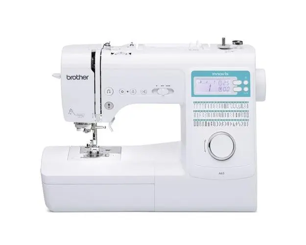 Masina de cusut Brother Innov-is A65, 60 modele de cusaturi, 6 modele de butoniera, Ecran LCD, Iluminare LED (Alb)