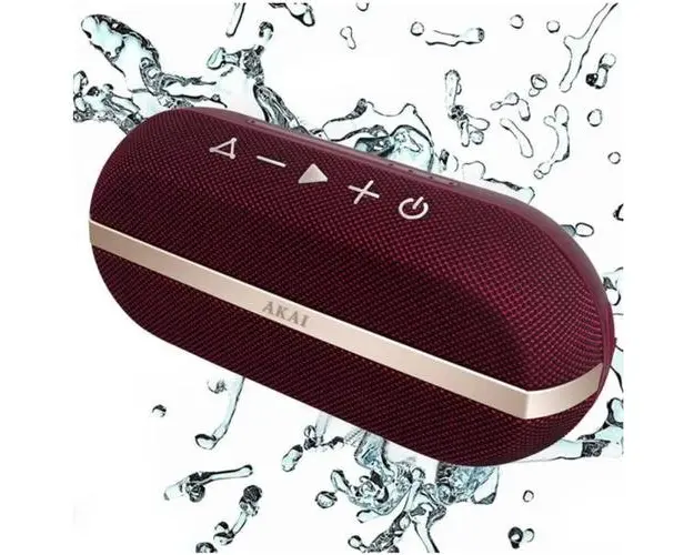 Boxa Portabila Akai ABTSW-30R, 20 W, Bluetooth (Rosu)