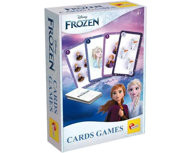 Joc de carti 2 in 1 Lisciani Frozen