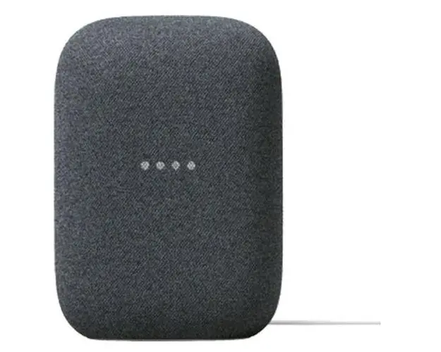 Boxa Inteligenta Google Nest Audio, Google Asisstant, Microfon, Bluetooth, Chromecast Integrat, Control Tactil (Negru)